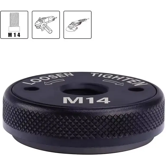 Écrou de fixation rapide M14 pour meuleuse d'angle