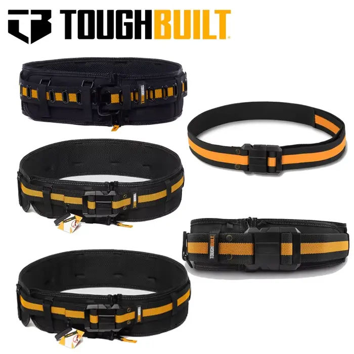 Ceinture de travail TOUGHBUILT avec taille réglable robuste et durable