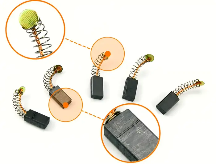 Brosses en carbone