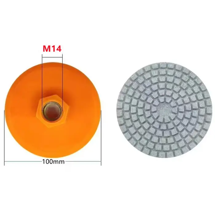 Disque de meulage de bord de carrelage en céramique de type 125