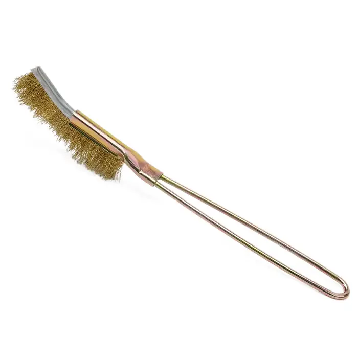 Mini brosse métallique en acier/laiton/nylon