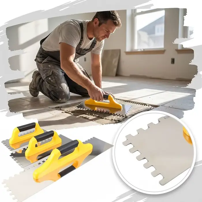 Truelle en métal durable avec poignée confortable