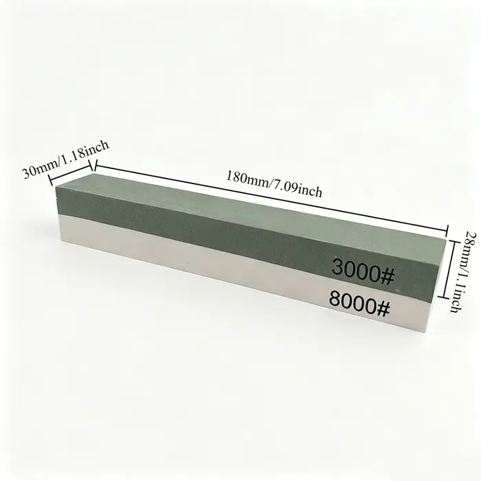 RSCHEF 2026 Nouvelle Pierre à Aiguiser Double Face de Petite Taille Facile à Transporter Outil d'Aiguisage Portable pour Couteaux de Cuisine et Voyages en Camping