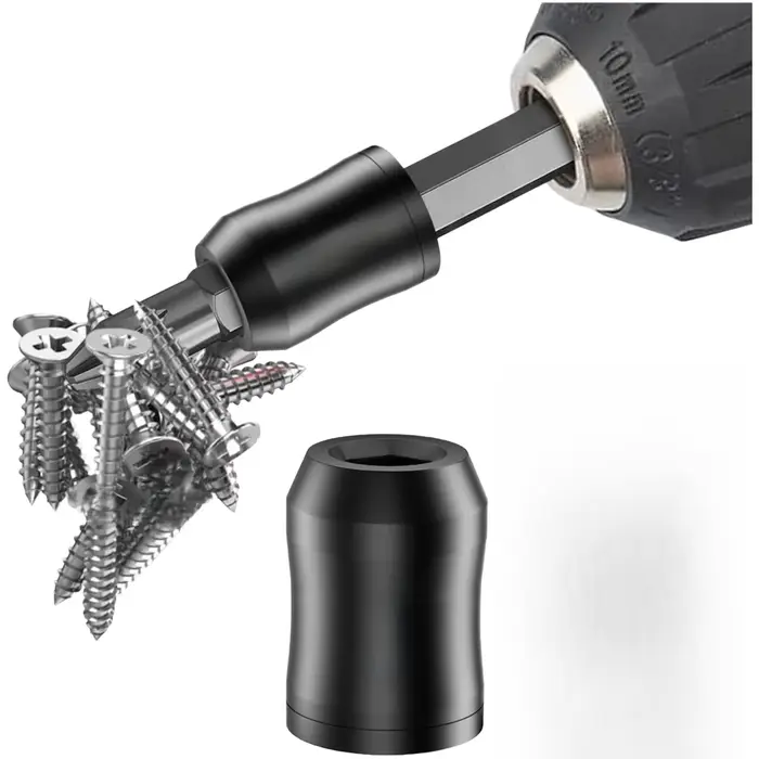 Porte-embout magnétique à tige hexagonale pour perceuses électriques, outil de serrage rapide des vi