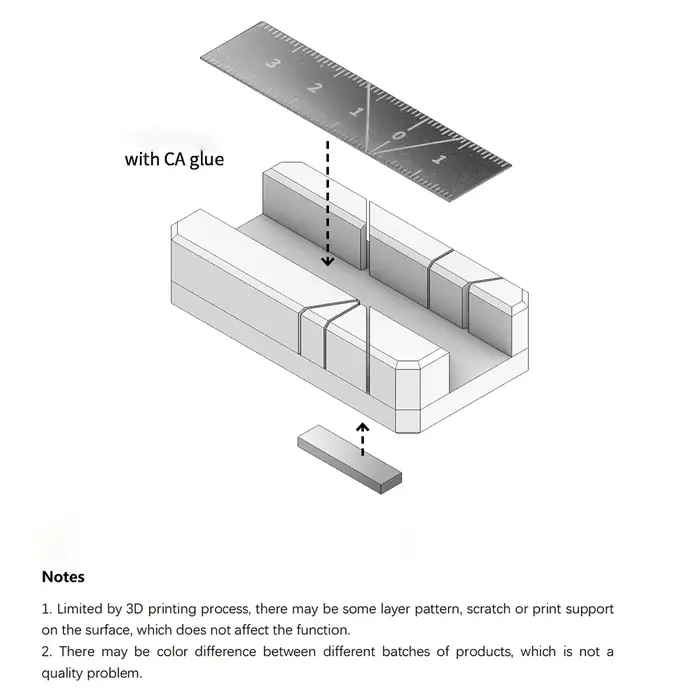 Outils Auxiliaires de Coupe à Angle Fixe pour la Fabrication de Maquettes Artisanales