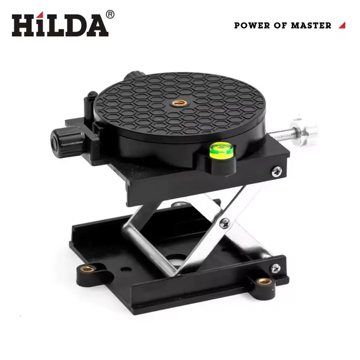HILDA support de levage réglable pour niveau Laser Table élévatrice de routeur à Rotation de 360 deg