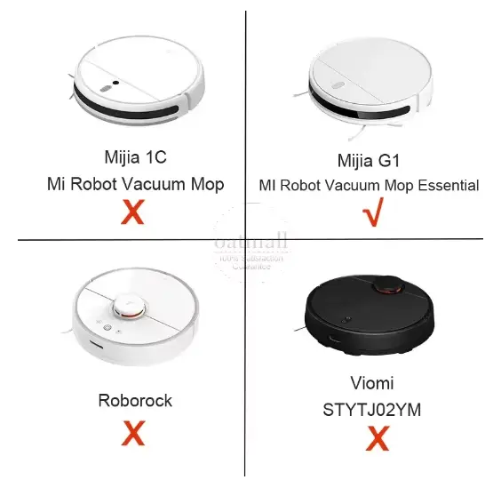 Pour Xiaomi Mijia Mop Essential G1 MJSTG1 Robot Aspirateur Pièces Détachées L/R Moteur Brosse Latérale