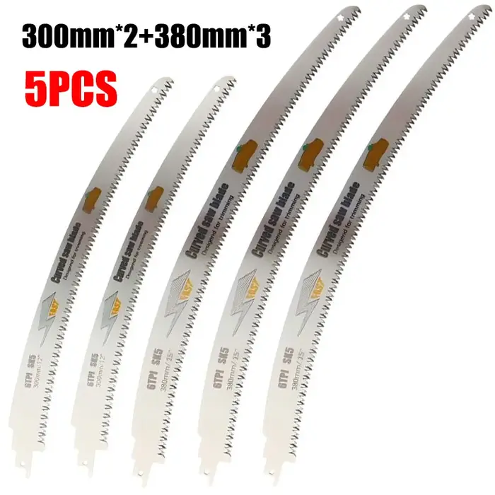 Kit de lames de scie alternative 9/15/18 pouces dents japonaises 6TPI