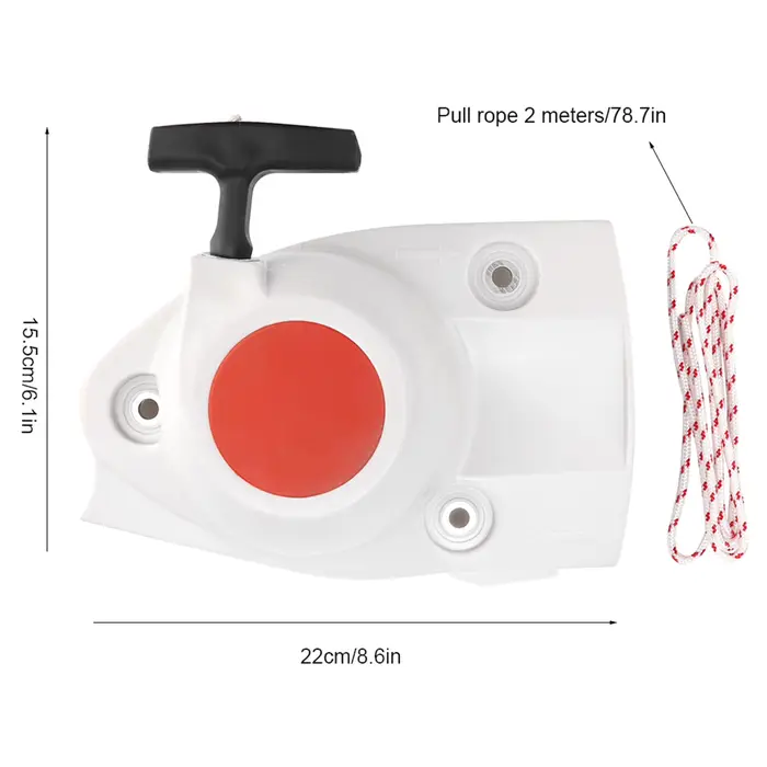 Démarreur avec cordon de traction supplémentaire pour scie à tronçonner le béton Ts410 Ts410Z Ts420 Ts420Z