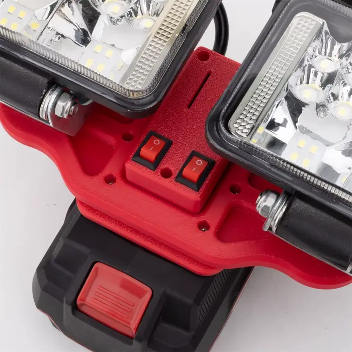 Lampe de travail LED portable pour batterie au lithium Lidl Parkside X20V avec cordon USB