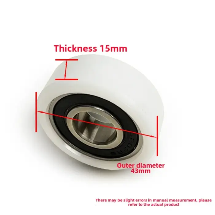 Roue de guidage pour scie à panneaux, roue excentrique pour scie à table coulissante, pour équipemen