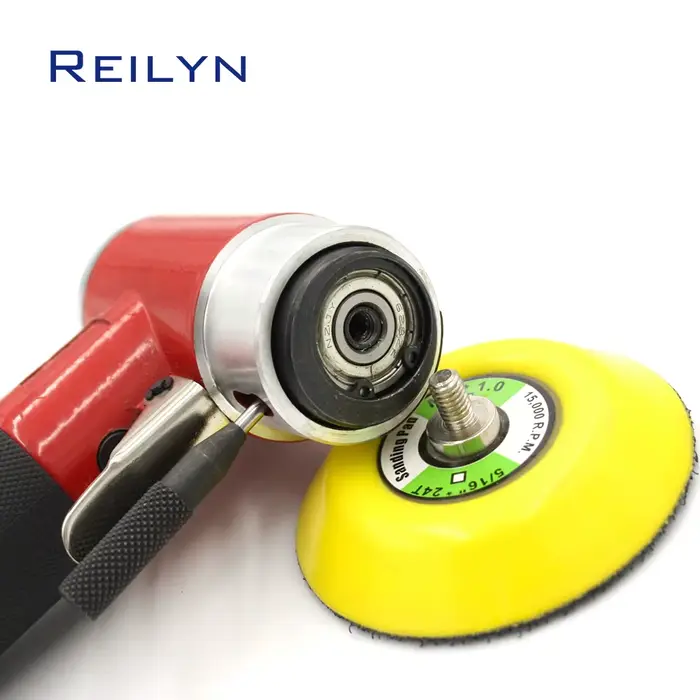 Reilyn Mini rectifieuse pneumatique 3 " ponceuse à air orbite aléatoire pour le polissage de voiture polisseuse à air à grande vitesse