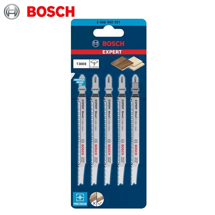Bosch 2608900551 EXPERT T308B Lame de scie sauteuse 117 mm