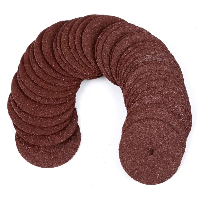 DRELD – disques abrasifs de 24mm, 36 pièces, disques de coupe renforcés, meules de meulage pour acce