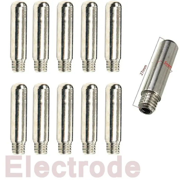 Accessoires pour pistolet de découpe Plasma à Air, consommables, pointe d'électrode de torche, Kit d