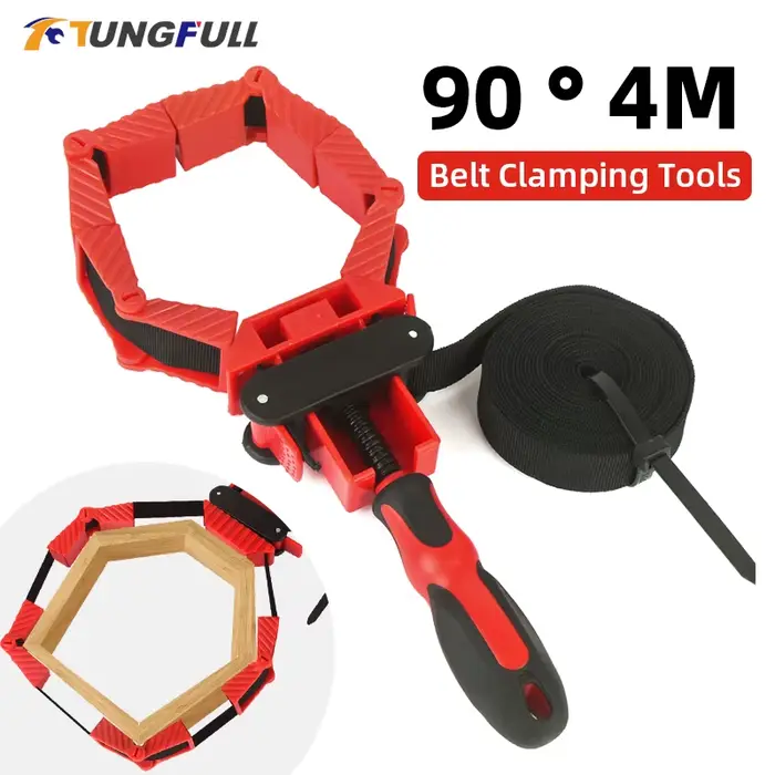Pince de serrage de ceinture multifonction, outils pour le travail du bois, réglage rapide, Clip Pol