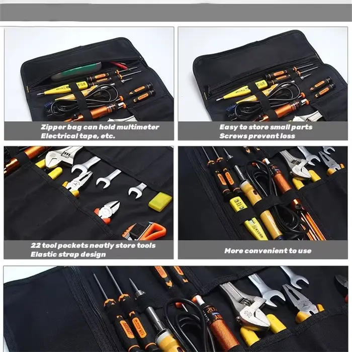 Sacs de rangement pour outils avec pochettes