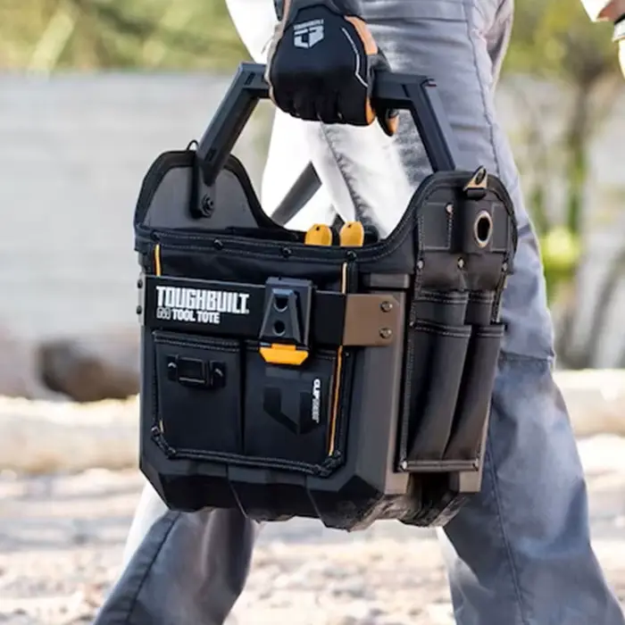 TOUGHBUILT Fourre-tout à outils étanche avec fond rigide