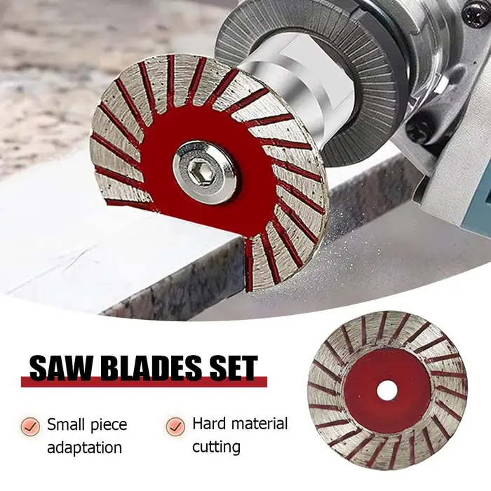 Lames diamantées segmentées pour meuleuse d'angle