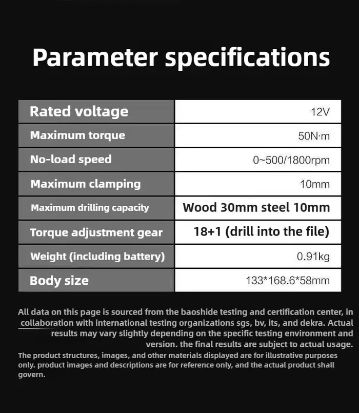 Perceuse électrique sans fil WORX 12V 50Nm 1800 tr/min Embrayage intelligent Arrêt automatique Moteur sans balais