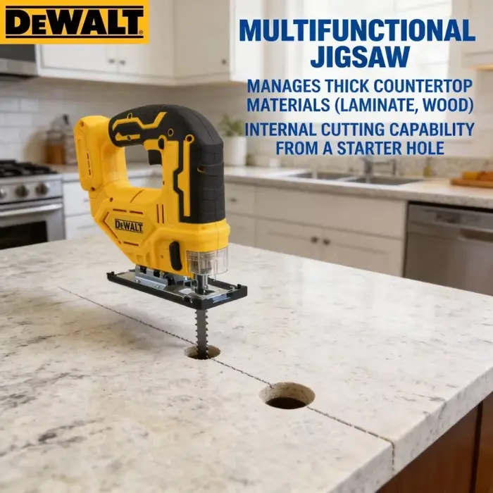 Scie sauteuse sans fil Dewalt 20V 2700 tr/min