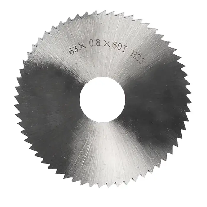 Lame de scie circulaire en acier, disque de coupe de roue de 63mm de diamètre pour couper le bois, l