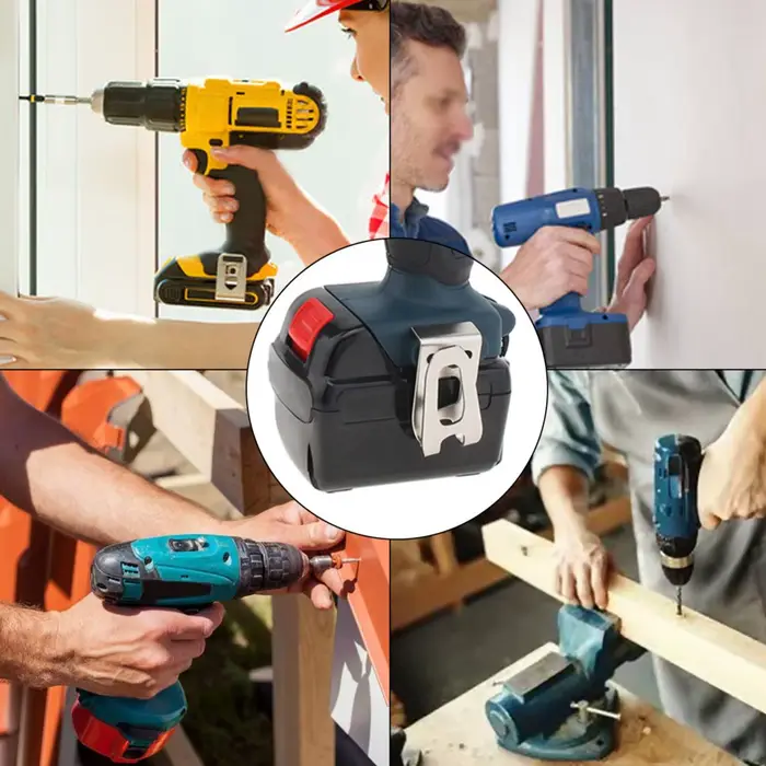 Clip de ceinture de remplacement pour perceuse électrique