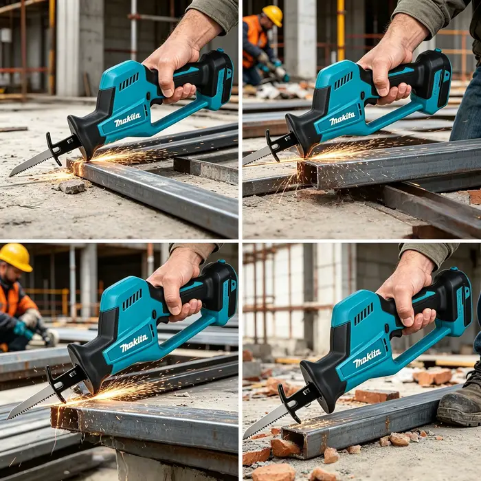 Scie à onglet portative Makita DJR189 18V sans fil