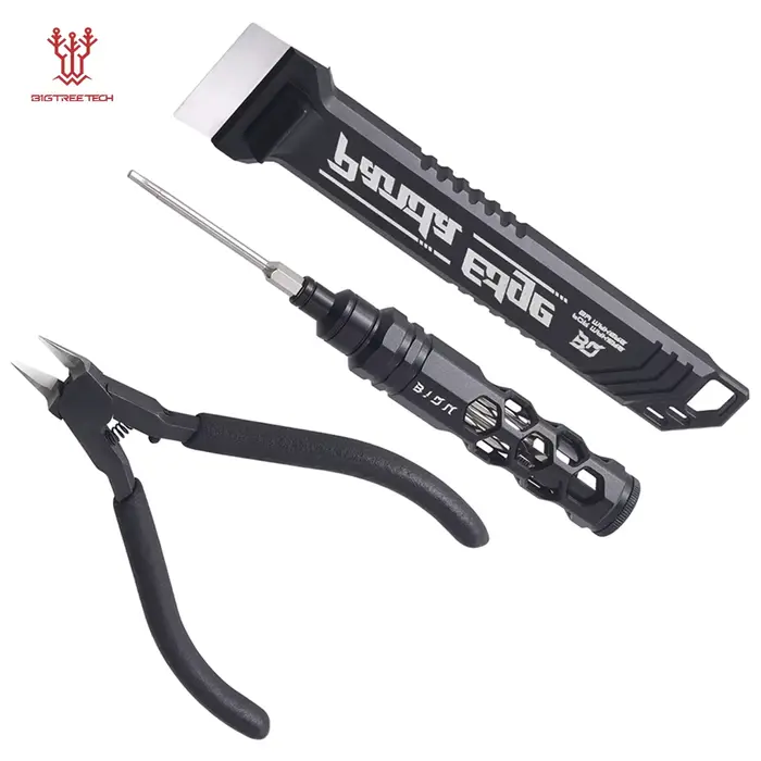 BIQU Sidekick Kit d'outils Tournevis multifonctionnel 5 en 1 Lames de sol de précision légères tranchantes pour imprimantes 3D