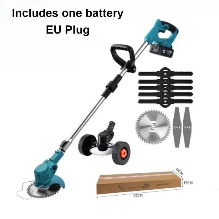 Tondeuse à gazon électrique portative pliable