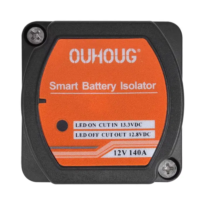 VEVOR Kit de relais de Charge divisé 12V Kit d'isolateur de batterie automatique 12V AMP VSR 110Amp 