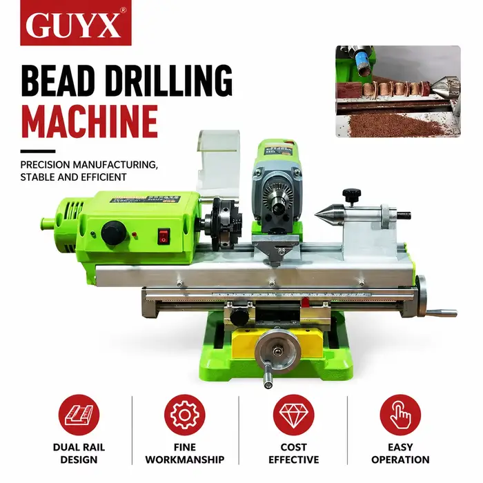 Petite perceuse d'établi de tour de travail de calcul de bricolage