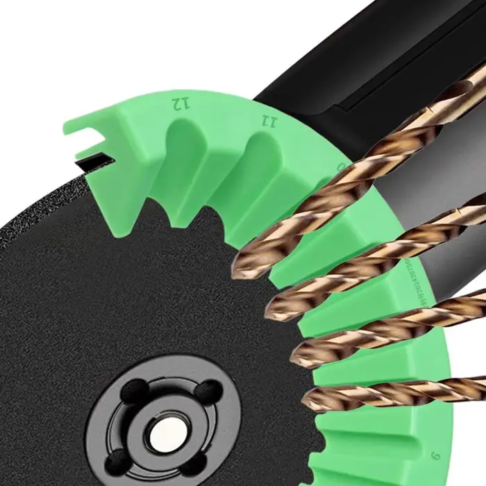 Nouveau 10in1 multifonctionnel perceuse meuleuse Support ABS pratique foret outil de meulage facile à utiliser fixation