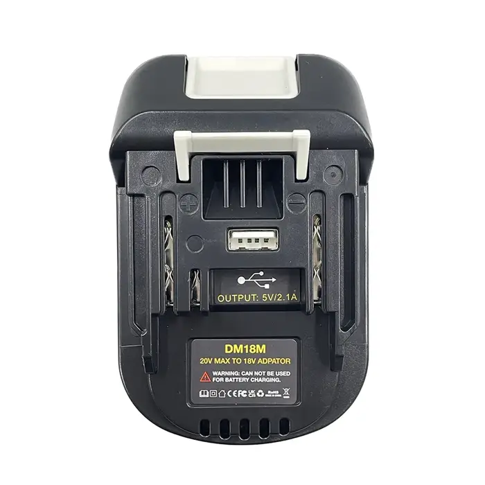 Adaptateur de batterie DM18M pour outils Makita 18V
