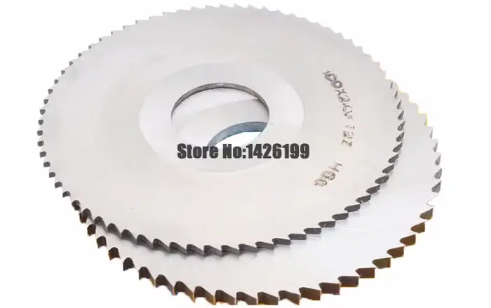 1 pièces fraise HSS 40mm/50mm/60mm/75mm/80mm/100mm/125mm épaisseur 0.2mm-4.0mm, coupe-fente, fraise 