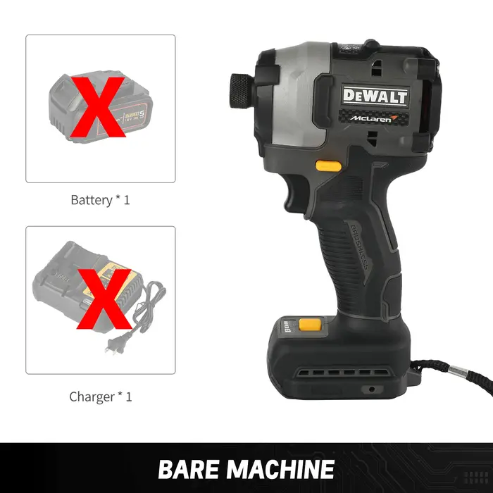 Perceuse et visseuse à chocs sans balais DEWALT DCF85M 20V | Outil électrique avec couple de 205 Nm