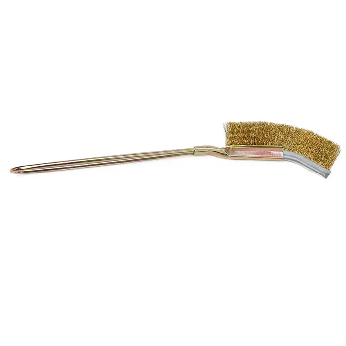 Mini brosse métallique en acier/laiton/nylon