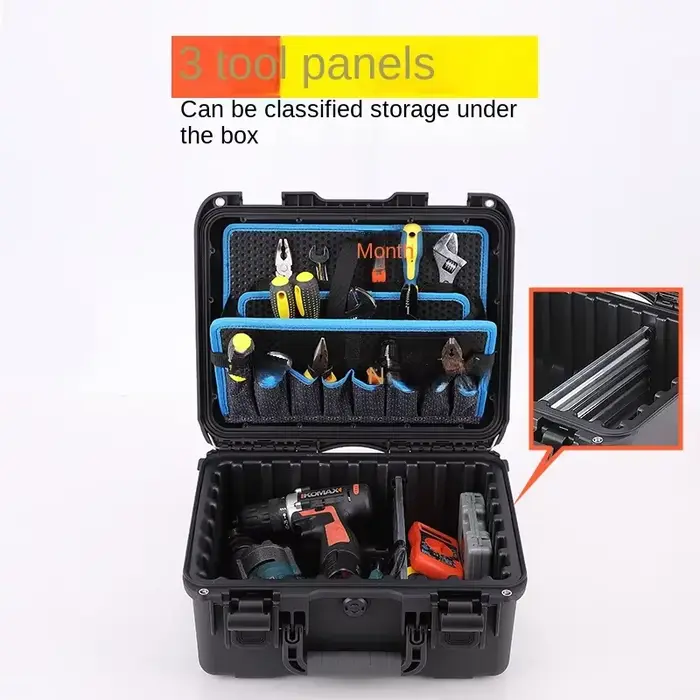 Boîte à outils industrielle multifonctionnelle pour la maintenance du matériel