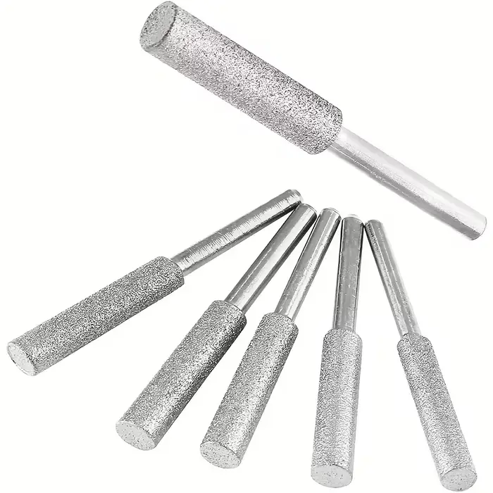 Ensemble d'affûtage de tronçonneuse diamant 10 pièces