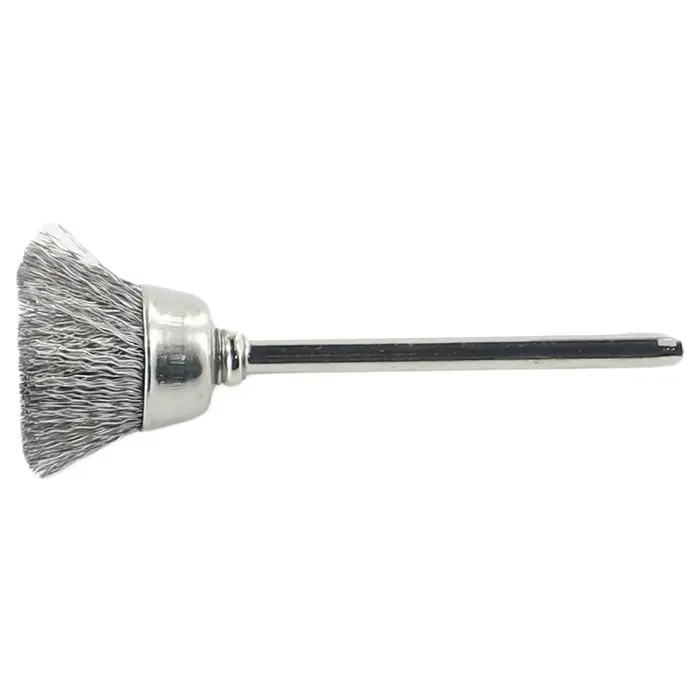 Brosse métallique d'ébavurage en acier inoxydable