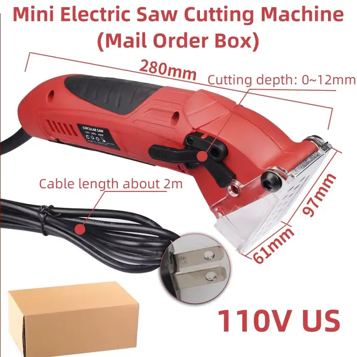 Mini scie circulaire électrique 220V 110V