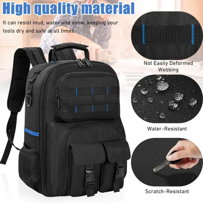 Sac à dos pour outils, robuste