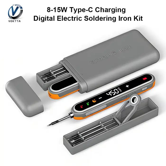 Kit de fer à souder électrique numérique Type-C 8-15W