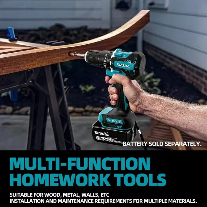 Perceuse à percussion sans fil Makita DDF487 10 mm