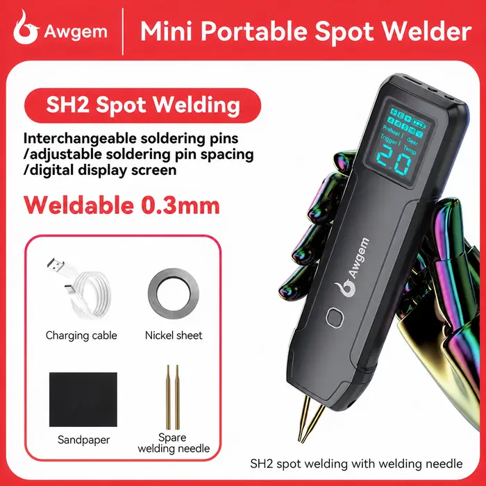 Awgem – Machine à souder par points Portable