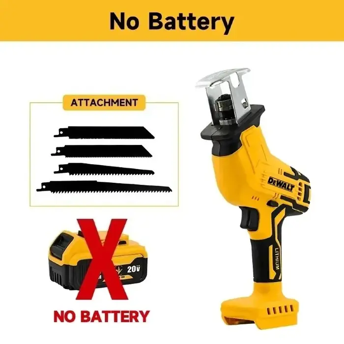 Scie sauteuse électrique sans fil Dewalt 2800 tr/min