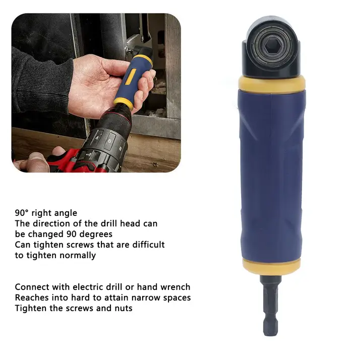 Adaptateur de perceuse à Angle droit