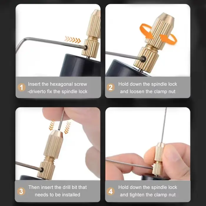 Mini perceuse électrique portative