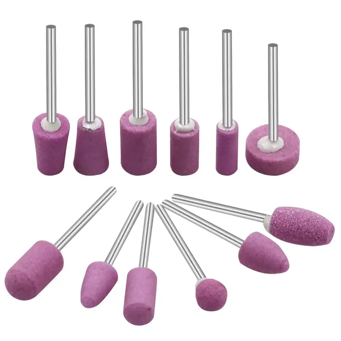 Pierre montée Abrasive pour outils rotatifs