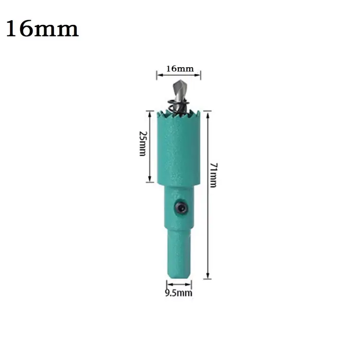 Scies cloche 1 pièce 20mm-50mm HSS M42 foret bimétallique outils de travail du bois coupe métal plas